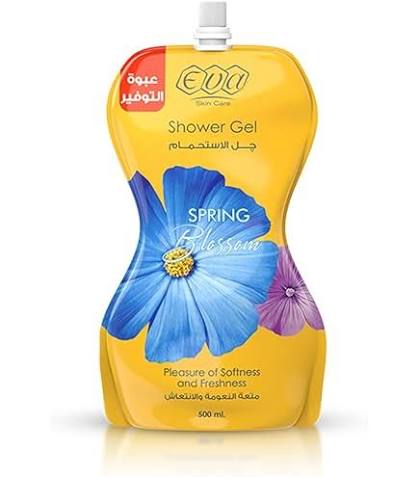 Eva  Shower Gel Pouch Spring Blossom 500 Ml