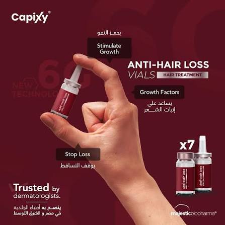 Capixy Anti Hair Loss Vials 70ml