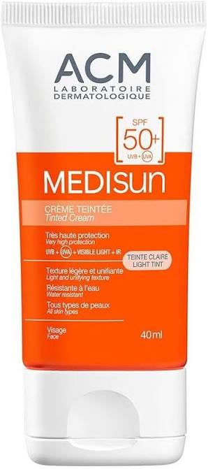 ACM MEDISUN  LIGHT TINTED CREAM SPF50+  40ML