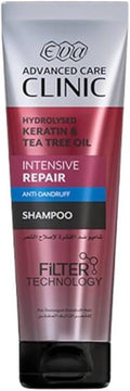 Eva Hair Clinic Keratin Anti-Dandruff Moisturizing Shampoo 230 Ml