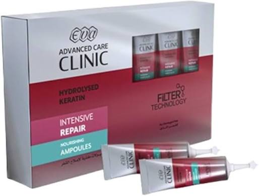 Eva Hair Clinic Keratin Ampoules (7 Ml * 7 Ampoules)