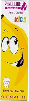Penduline banana toothpaste gel