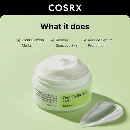 COSRX CENTELLA BLEMISH CREAM 30 GM