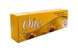 One Hair Removal Cream Enriched With Honey & Gylcerin For Dry Skin 80 Gm