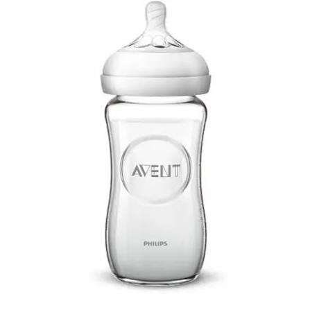 AVENT BIBERON NATURAL RESPONSE ((( 1M+ ))) 240 Mlزجاج