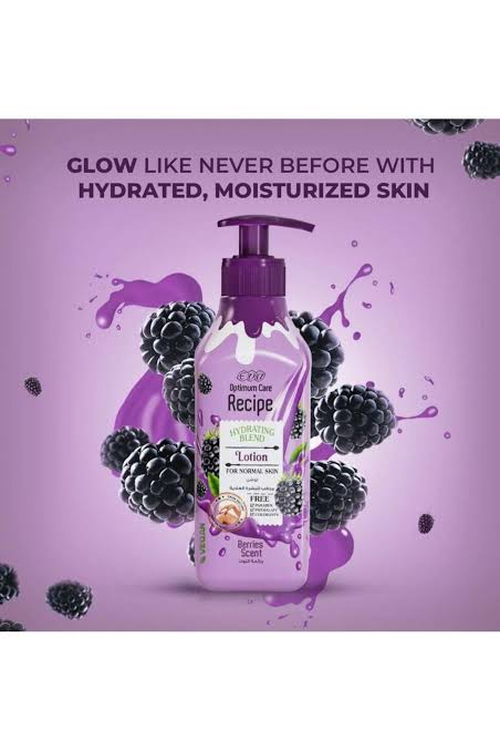 Eva Recipe  Lotion For Normal Skin - Berries Scent 370 Ml