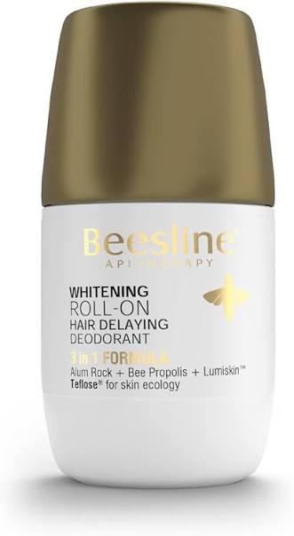 Beesline Whitening Roll On Hair Delaying Deodorant - 50ml