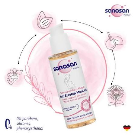 SANOSAN. ANTI . STRETCH. MARK. OIL. 100ML.