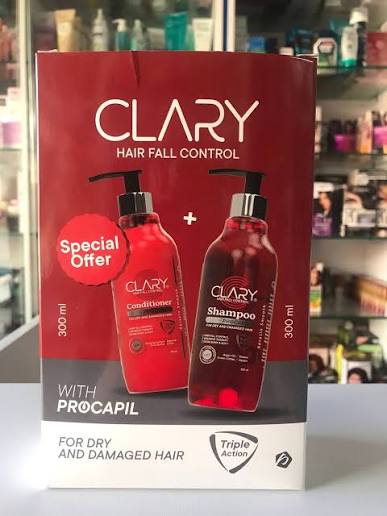 Clary Shampoo+Conditioner promo Pack