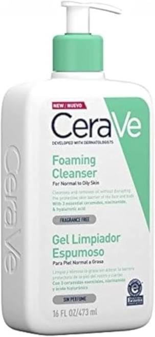 CERAVE FOAMING CLEANSER GEL 473 ML