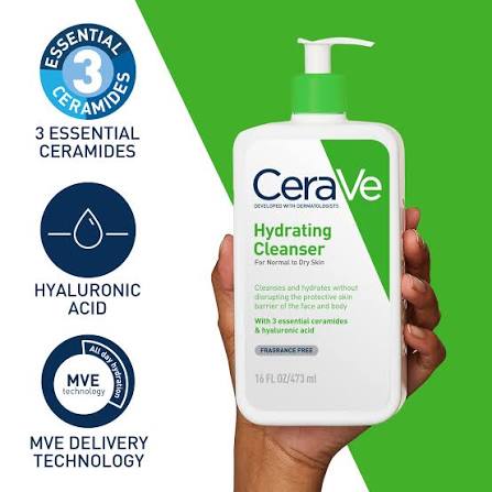 CERAVE HYDRATING CLEANSER CREMA 473M