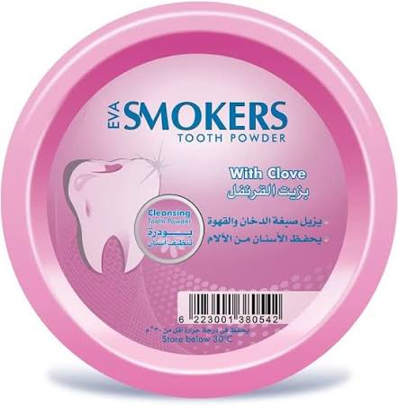 Eva Smokers Cleansing Tooth Powder With Clove 40 Gm