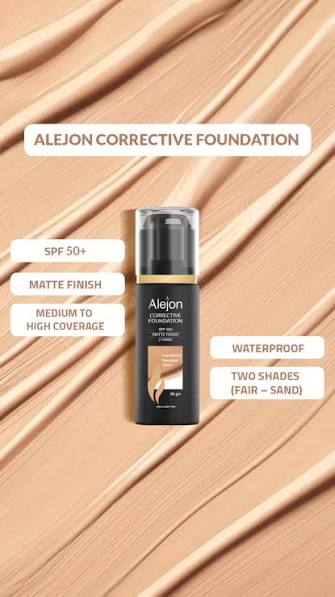 ALEJON FOUNDATION FAIR 2 SPF50 30ML 1+1