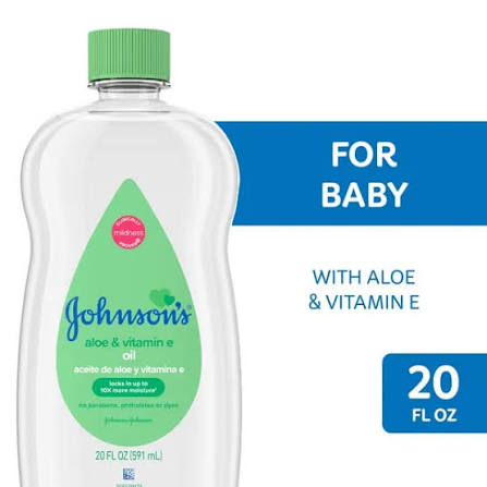 JOHNSONS BABY ALOVERA OIL 75ML الوفيرا