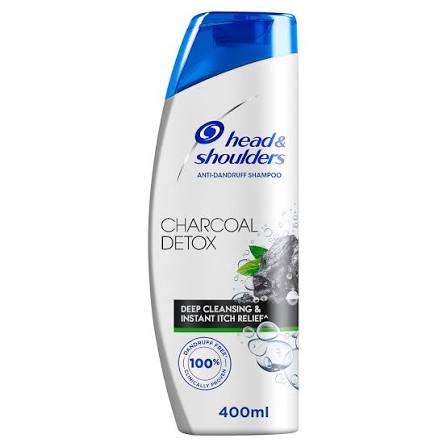 Head and Shoulders Anti-Dandruff Shampoo With Charcoal Detox – 400 ml