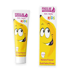 Penduline banana toothpaste gel