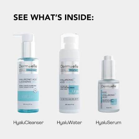 Dermaelle Dry Skin Routine