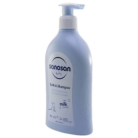 Sanosan Baby Bath & Shampoo - 200ml