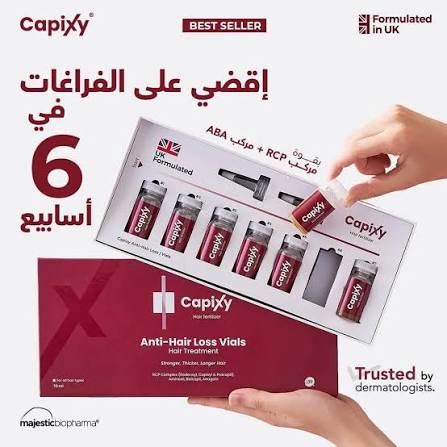 Capixy Anti Hair Loss Vials 70ml