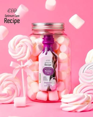 Eva Recipe Shampoo Marshmallow Scent 350 Ml
