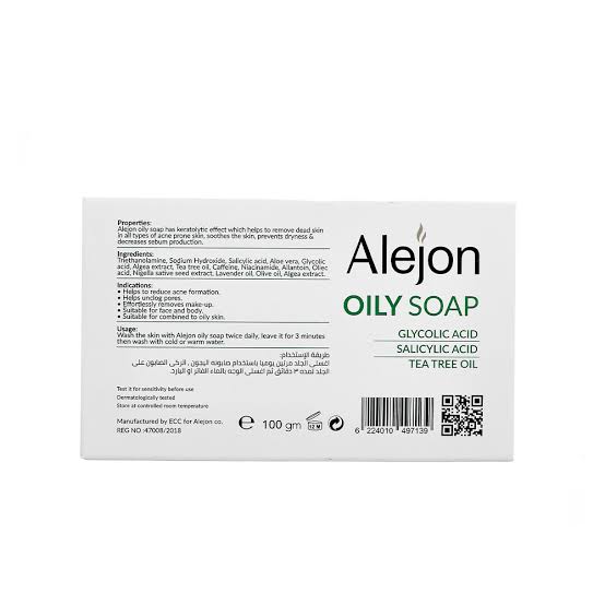 Alejon Oily Skin 100Mg Soap