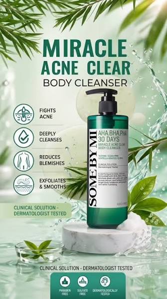 SOMEBYMI ACNE CKEAR BODY CLEANSER 400 M