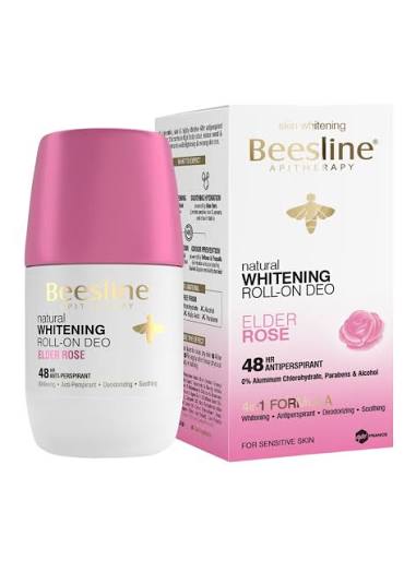 Beesline Whitening Roll-On - 48hr - Elder Rose