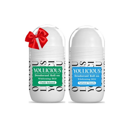 Youlicious Deodorant Roll-on Promo ( chill island+Natural touch)