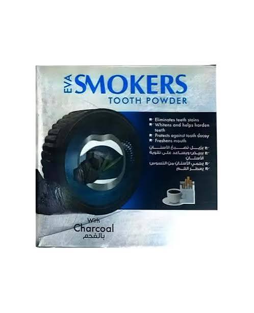 Eva Smokers Cleansing Tooth Powder With Charcoal 40 Gm