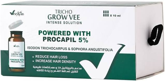 Tricho Grow Vee Intense Solution ,  Ampoules for Hair Loss & Growth