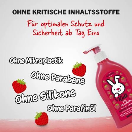 SANOSAN STRAWBERRY SHAMPOO 400 ML