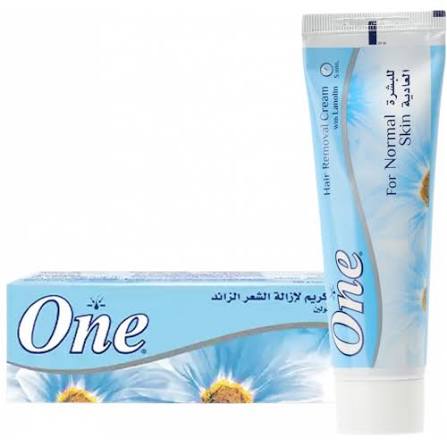 One Hair Removal Cream Enriched With Lanolin For Normal Skin 125 Gm