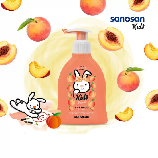 SANOSAN PEACH SHAMPOO 200 ML