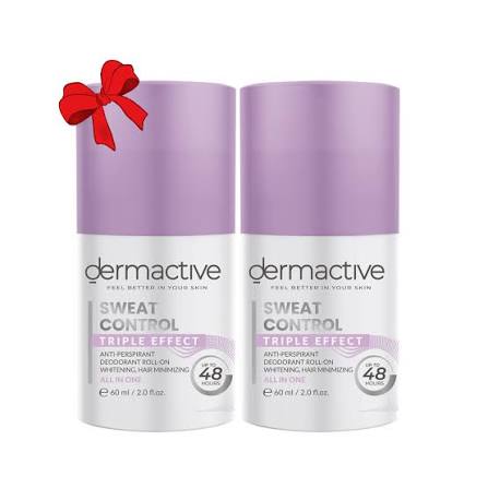 DERMACTIVE ROLL ON TRIPLE EFFECT 60 ML 1+1