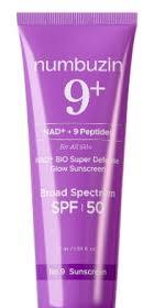 Numbuzin No.9 Nad+ Peptides Dewy Sun Essence 50 Ml