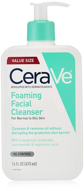 CERAVE FOAMING CLEANSER GEL 473 ML