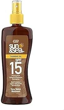 Eva Sun & Sea Tanning Oil Spray SPF ( 15 ) 200 Ml