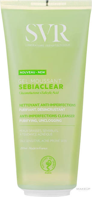 SVR SEBIACLEAR GEL MOUSSANT 200ML