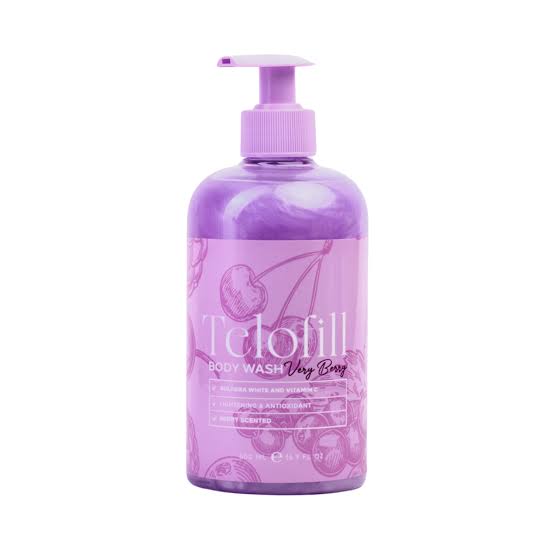 Telofill Very Berry Body Wash 1+1