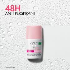 VICHY DEODORANT ROLL ON 48H 50ML بينك