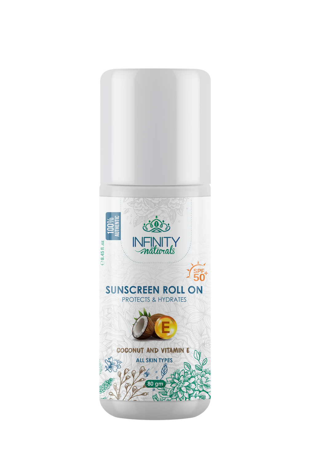 Infinity Sunscreen Roll on - SPF50+  all Skin Types