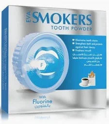 Eva Smokers Cleansing Tooth Powder With Fluorine 40 Gm