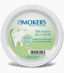 Eva Smokers Cleansing Tooth Powder With Menthol 40 Gm