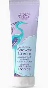 Eva  Moisturizing Shower Cream Enriched With Milk Proteins Tropical 250 Ml